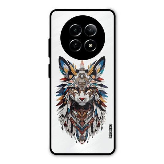 Furry Cat Face Realme Narzo N65 Mobile Back Cover - Cute PrintShield Case