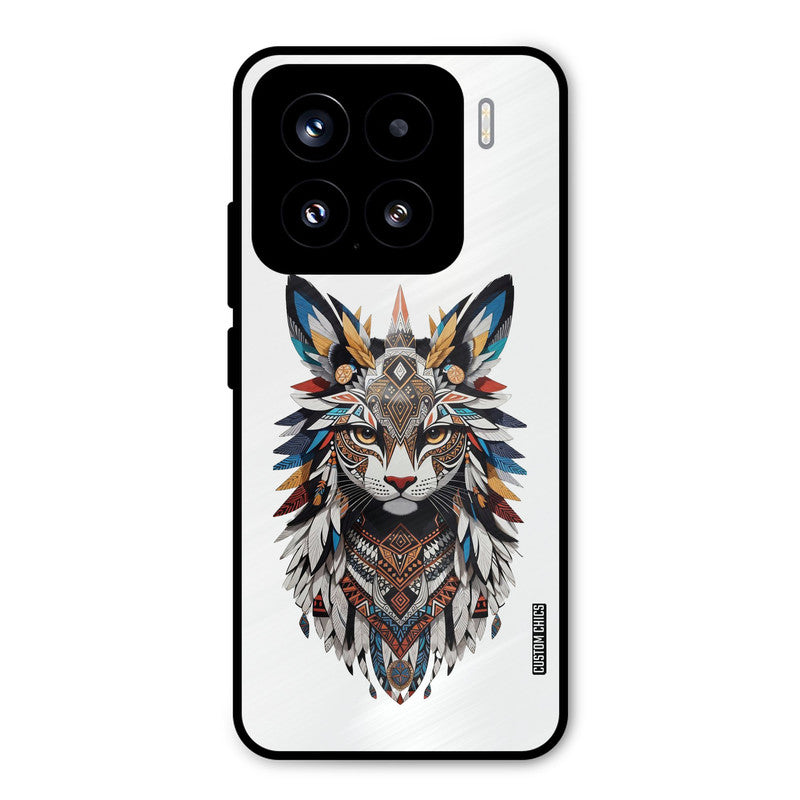 Furry Cat Face Xiaomi 15 5G Mobile Back Cover - Cute PrintShield Case