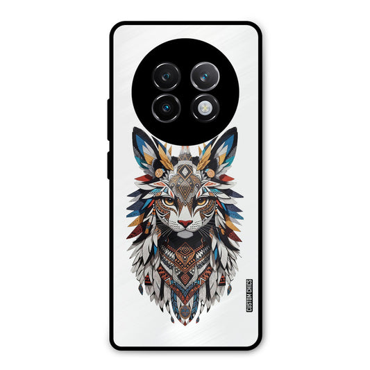 Furry Cat Face Realme 13 Plus Mobile Back Cover - Cute PrintShield Case
