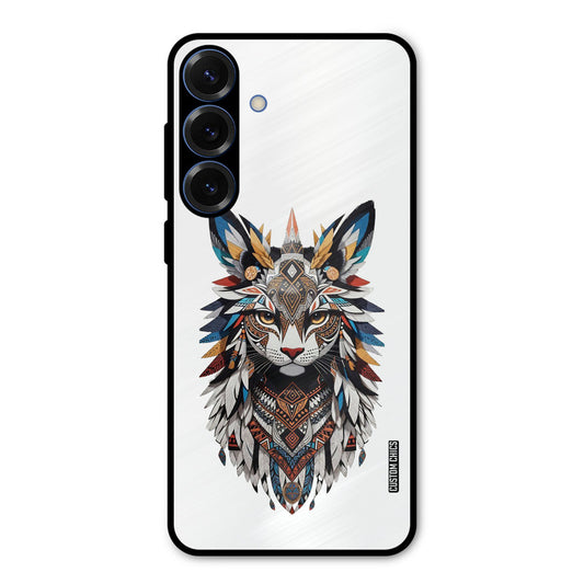 Furry Cat Face Samsung Galaxy S25 Plus Mobile Back Cover - Cute PrintShield Case