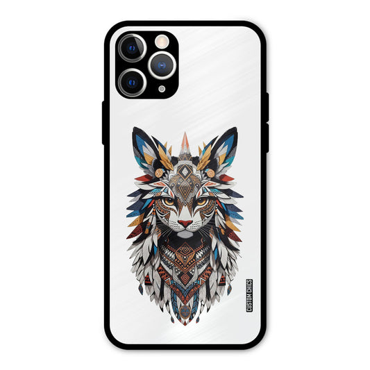 Furry Cat Face iPhone 11 Pro Mobile Back Cover - Cute PrintShield Case