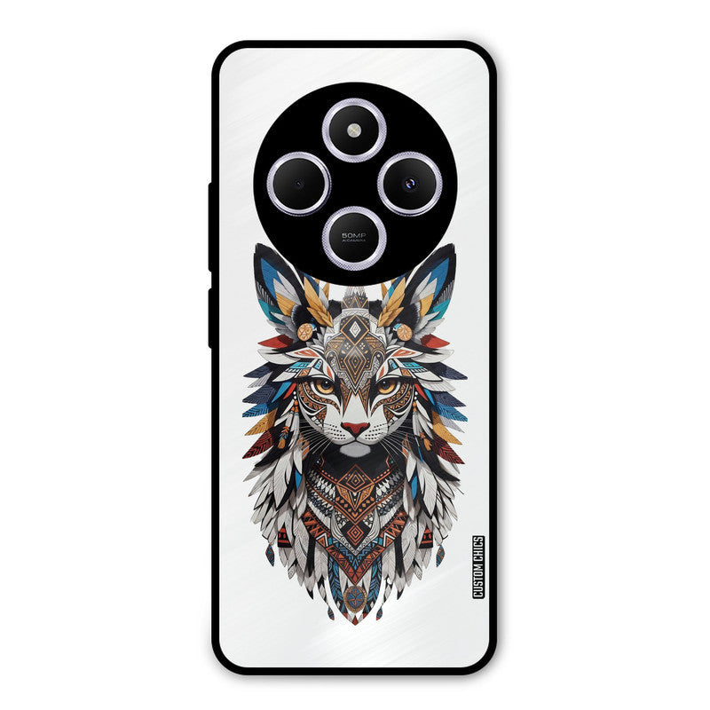 Furry Cat Face Poco M7 Mobile Back Cover - Cute PrintShield Case