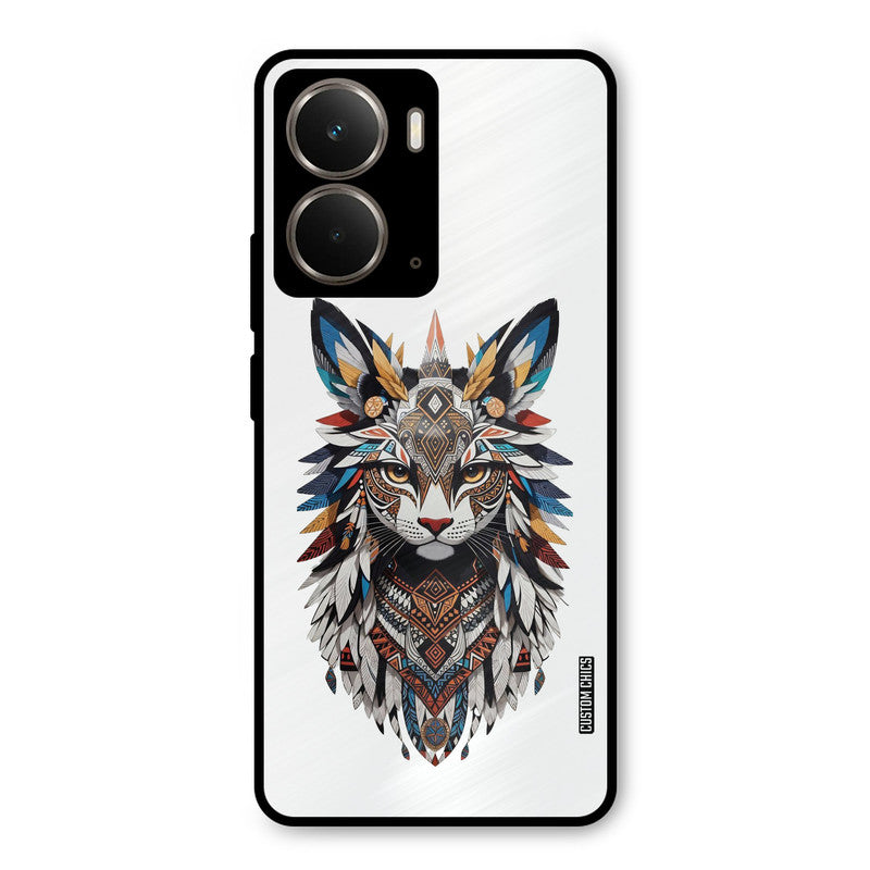 Furry Cat Face Realme P3 Mobile Back Cover - Cute PrintShield Case