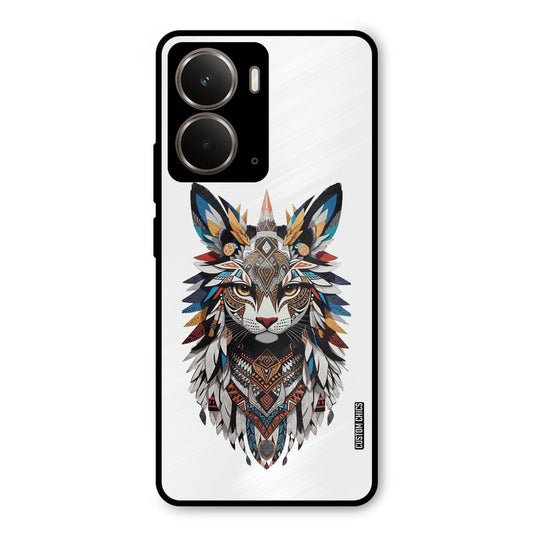 Furry Cat Face Realme P3 Mobile Back Cover - Cute PrintShield Case