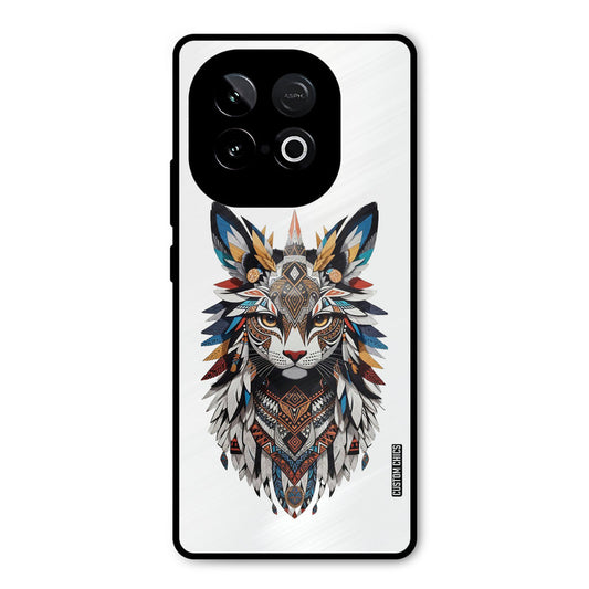 Furry Cat Face iQOO Neo 10 Mobile Back Cover - Cute PrintShield Case