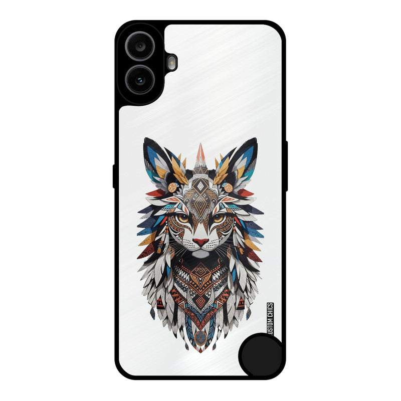 Furry Cat Face Nothing CMF Phone 1 Mobile Back Cover - Cute PrintShield Case