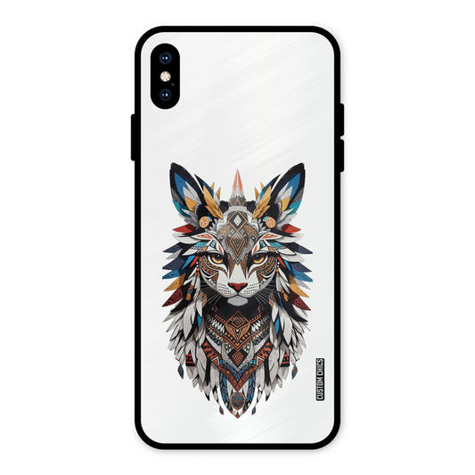 Furry Cat Face iPhone XS Max Mobile Back Cover - Cute PrintShield Case