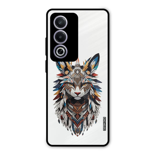 Furry Cat Face Oppo A3 Pro Mobile Back Cover - Cute PrintShield Case