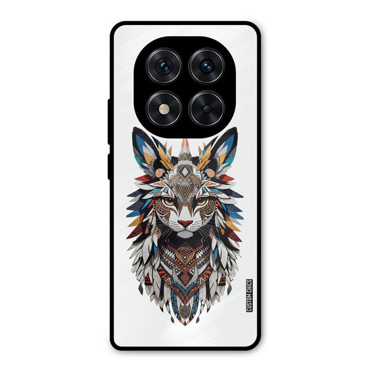 Furry Cat Face Redmi Note 14 Pro Mobile Back Cover - Cute PrintShield Case