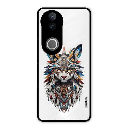 Furry Cat Face iQOO Z10R Mobile Back Cover - Cute PrintShield Case