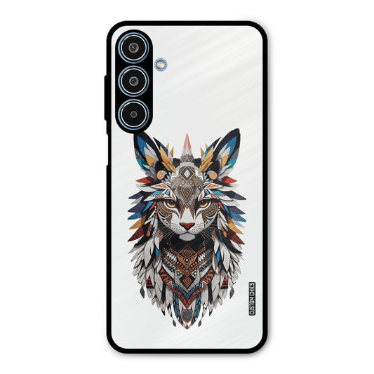 Furry Cat Face Samsung Galaxy M35 5G Mobile Back Cover - Cute PrintShield Case