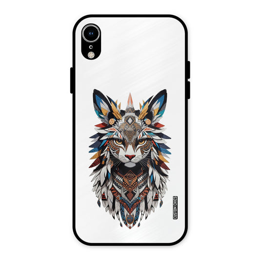 Furry Cat Face iPhone XR Mobile Back Cover - Cute PrintShield Case