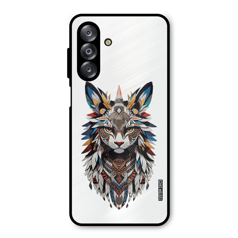 Furry Cat Face Samsung Galaxy A26 Mobile Back Cover - Cute PrintShield Case