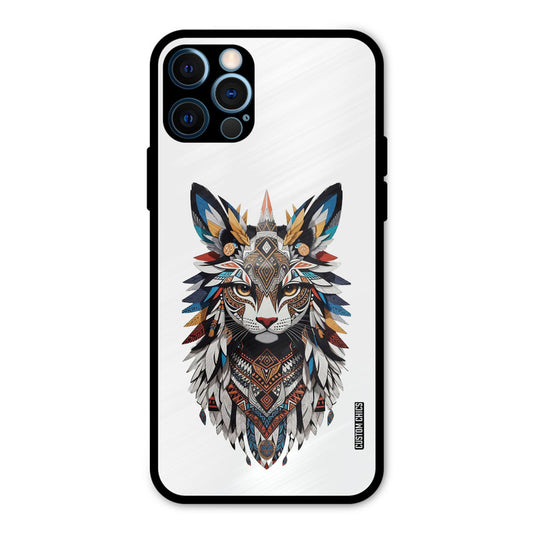Furry Cat Face iPhone 12 Pro Max Mobile Back Cover - Cute PrintShield Case