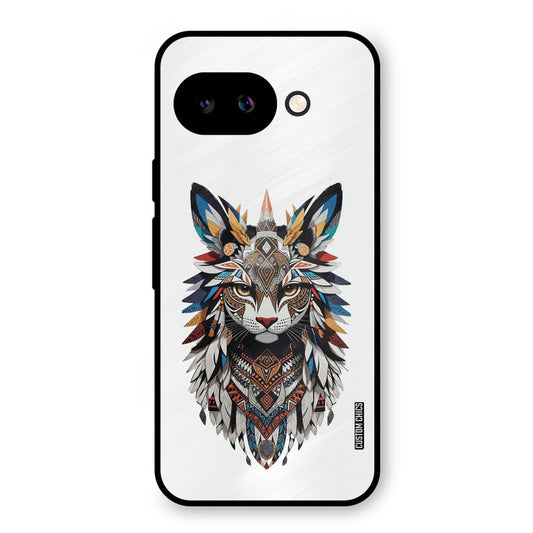 Furry Cat Face Google Pixel 9A Mobile Back Cover - Cute PrintShield Case