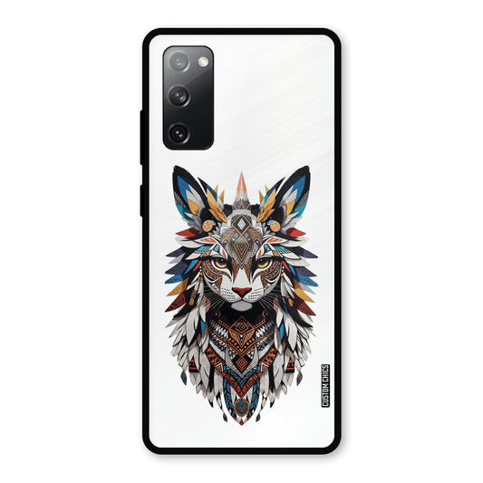 Furry Cat Face Samsung Galaxy S20 FE Mobile Back Cover - Cute PrintShield Case