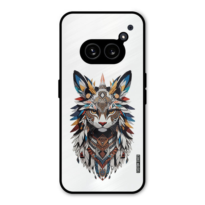 Furry Cat Face Nothing Phone 2a Mobile Back Cover - Cute PrintShield Case