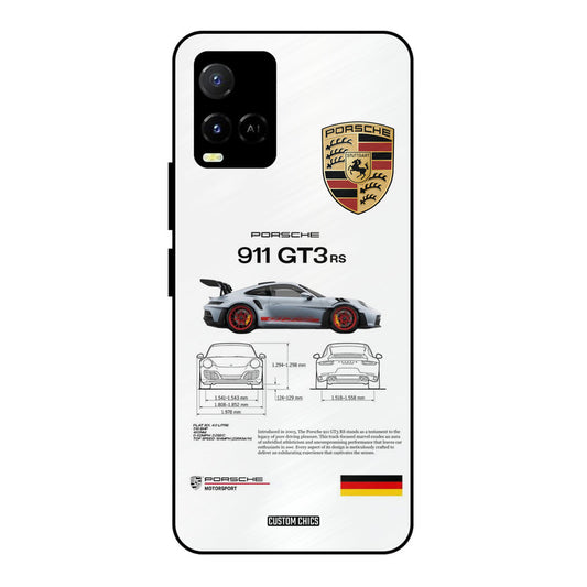 GT3 Supercar Vivo Y33s Mobile Back Cover - Car&Bike PrintShield Case