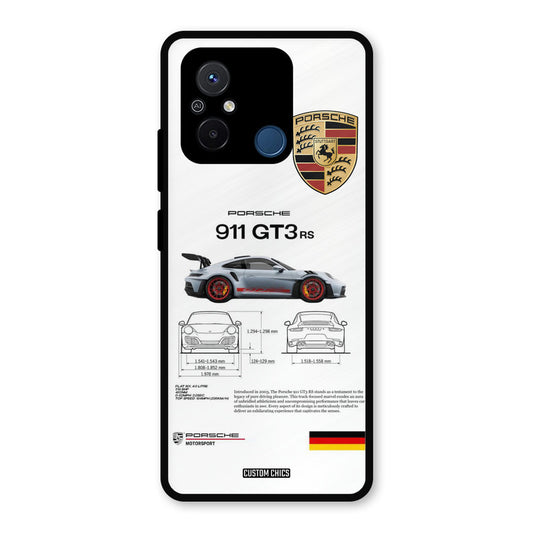 GT3 Supercar Redmi 12c Mobile Back Cover - Car&Bike PrintShield Case