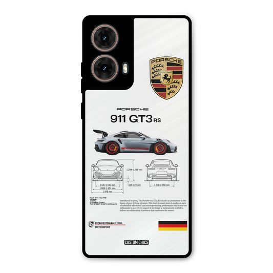 GT3 Supercar Moto G85 Mobile Back Cover - Car&Bike PrintShield Case