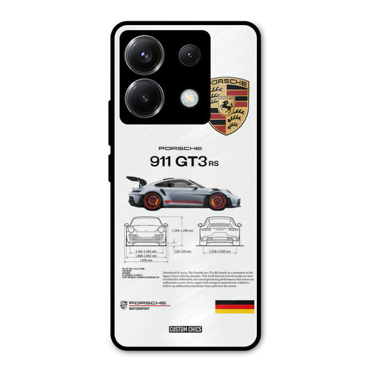 GT3 Supercar Poco X6 Mobile Back Cover - Car&Bike PrintShield Case