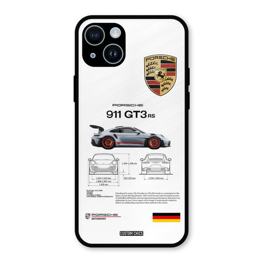 GT3 Supercar iPhone 14 Mobile Back Cover - Car&Bike PrintShield Case