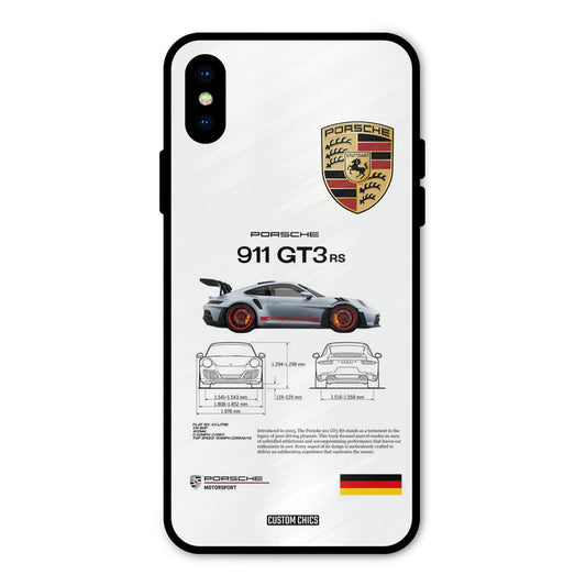 GT3 Supercar iPhone X Mobile Back Cover - Car&Bike PrintShield Case