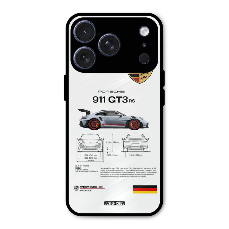 GT3 Supercar iPhone 17 Pro Mobile Back Cover - Car&Bike PrintShield Case