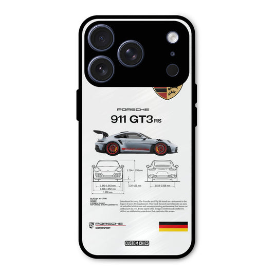 GT3 Supercar iPhone 17 Pro Mobile Back Cover - Car&Bike PrintShield Case