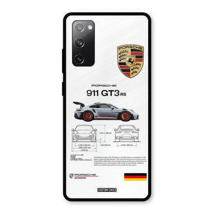 GT3 Supercar Samsung Galaxy S20 FE Mobile Back Cover - Car&Bike PrintShield Case