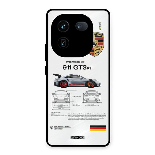 GT3 Supercar iQOO 12 Mobile Back Cover - Car&Bike PrintShield Case