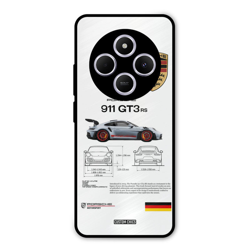 GT3 Supercar Poco M7 Mobile Back Cover - Car&Bike PrintShield Case