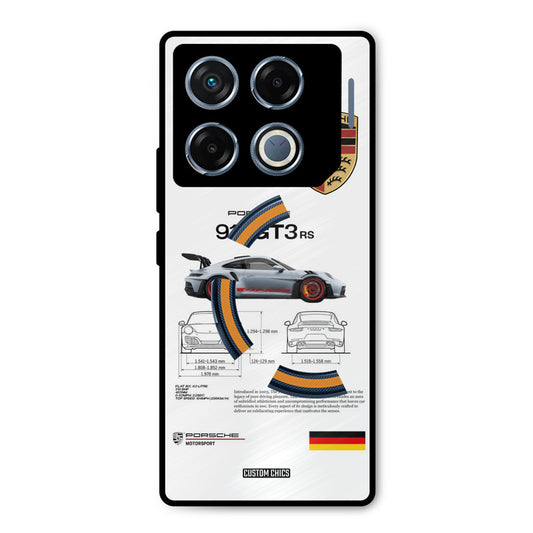 GT3 Supercar Infinix GT 20 Pro Mobile Back Cover - Car&Bike PrintShield Case