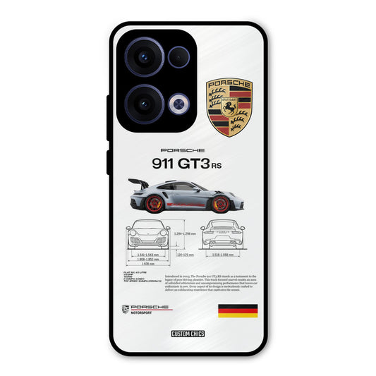 GT3 Supercar Oppo Reno 13 5G Mobile Back Cover - Car&Bike PrintShield Case