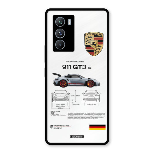 GT3 Supercar iQOO 9SE Mobile Back Cover - Car&Bike PrintShield Case