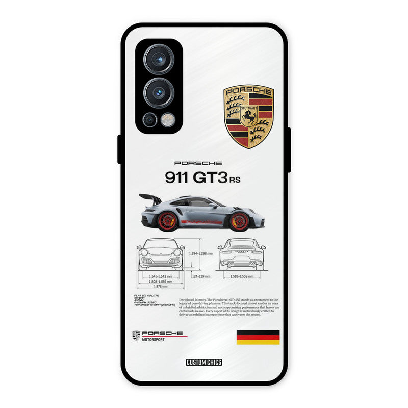 GT3 Supercar OnePlus Nord 2 5G Mobile Back Cover - Car&Bike PrintShield Case