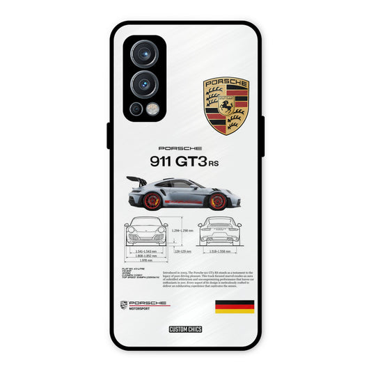 GT3 Supercar OnePlus Nord 2 5G Mobile Back Cover - Car&Bike PrintShield Case