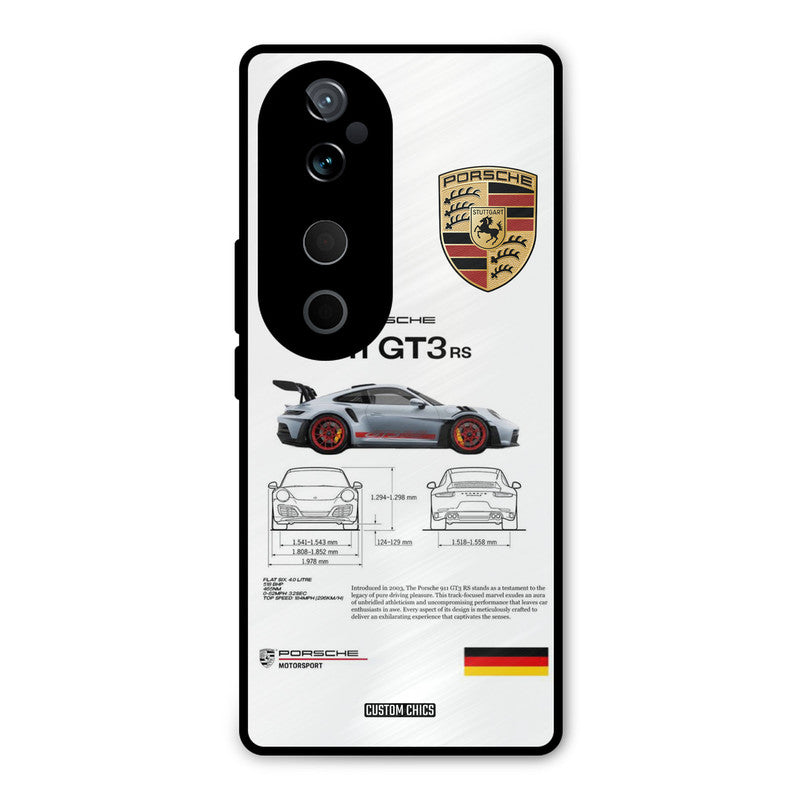 GT3 Supercar Vivo V40 Mobile Back Cover - Car&Bike PrintShield Case