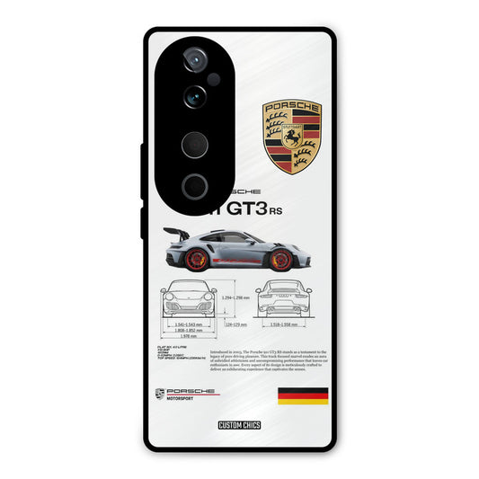 GT3 Supercar Vivo V40 Mobile Back Cover - Car&Bike PrintShield Case