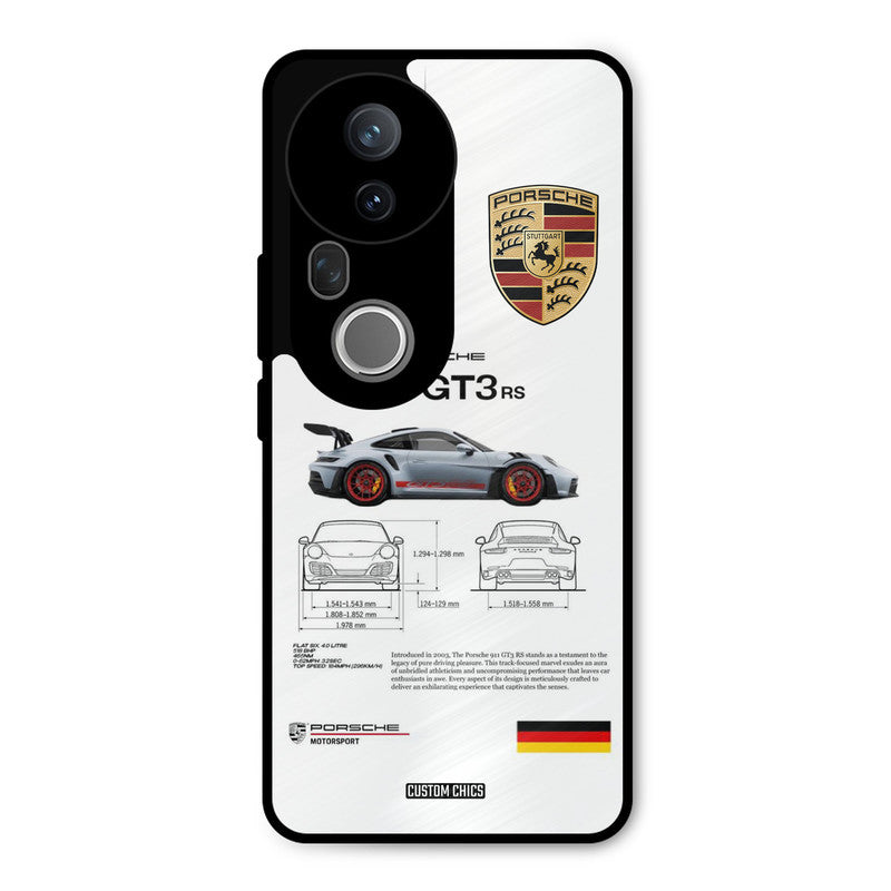 GT3 Supercar Vivo T4 Ultra Mobile Back Cover - Car&Bike PrintShield Case