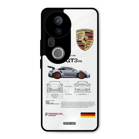 GT3 Supercar Vivo T4 Ultra Mobile Back Cover - Car&Bike PrintShield Case