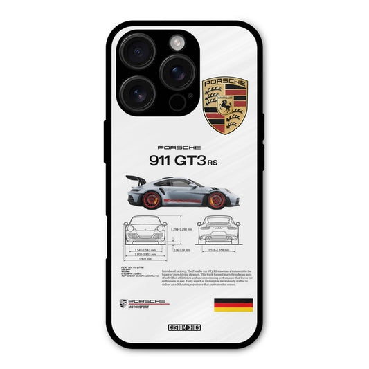GT3 Supercar iPhone 16 Pro Mobile Back Cover - Car&Bike PrintShield Case