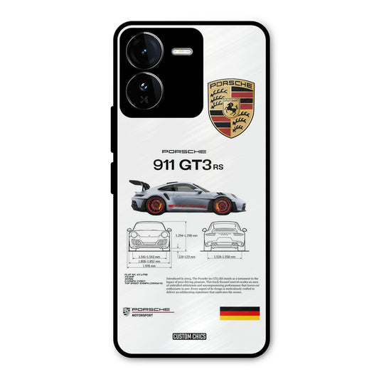 GT3 Supercar iQOO Z9 Mobile Back Cover - Car&Bike PrintShield Case