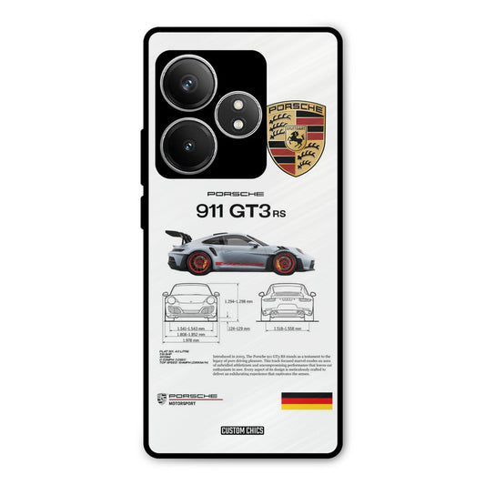 GT3 Supercar Realme GT 6T Mobile Back Cover - Car&Bike PrintShield Case