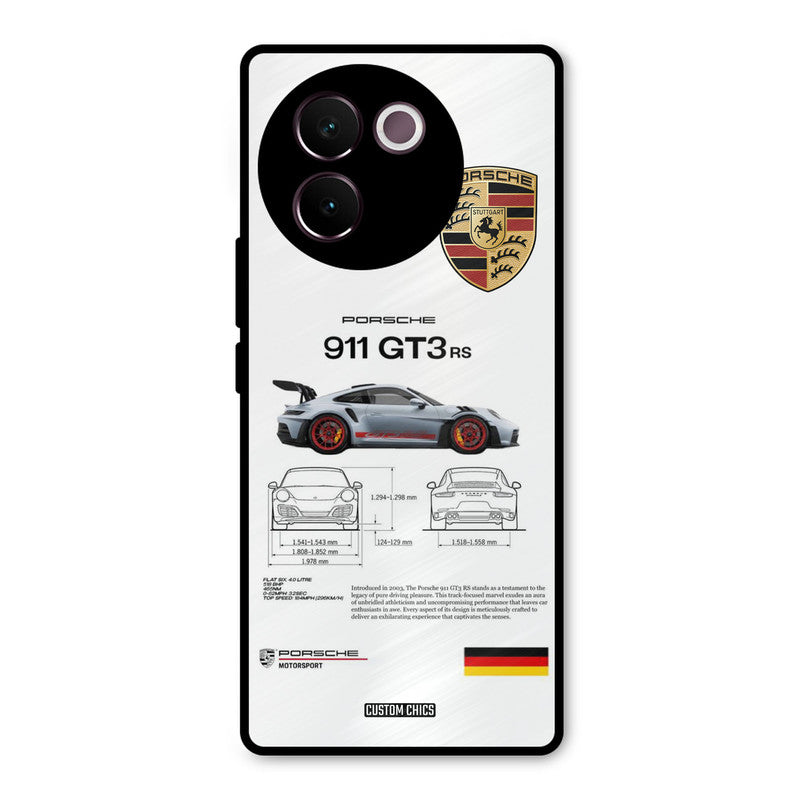 GT3 Supercar Vivo V30e Mobile Back Cover - Car&Bike PrintShield Case