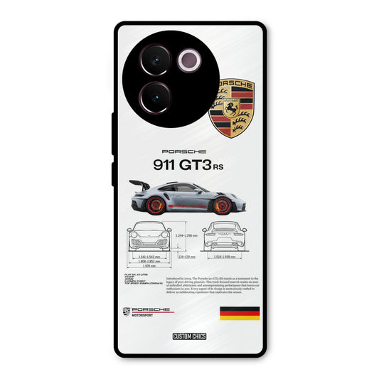 GT3 Supercar Vivo V30e Mobile Back Cover - Car&Bike PrintShield Case