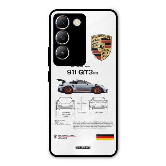 GT3 Supercar Vivo Y200e Mobile Back Cover - Car&Bike PrintShield Case