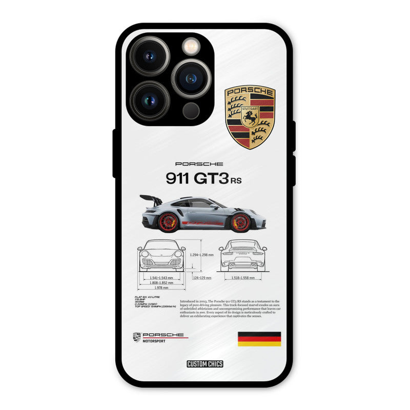 GT3 Supercar iPhone 13 Pro Mobile Back Cover - Car&Bike PrintShield Case