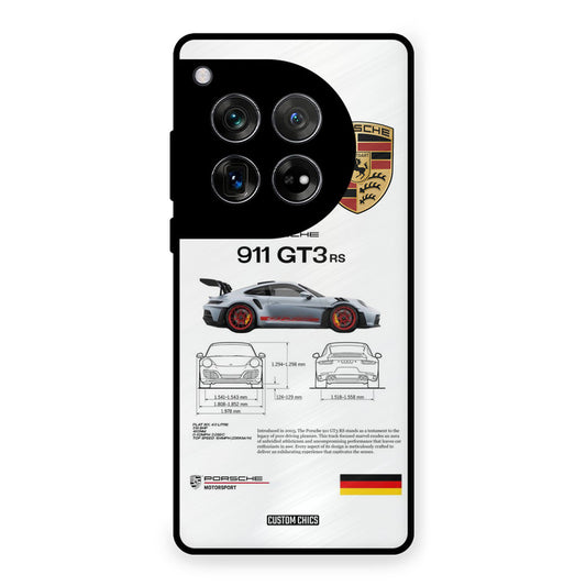 GT3 Supercar OnePlus 12 Mobile Back Cover - Car&Bike PrintShield Case