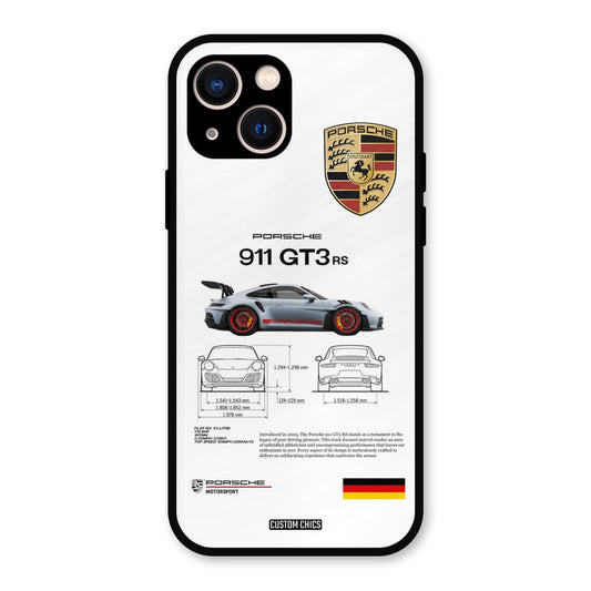 GT3 Supercar iPhone 13 Mobile Back Cover - Car&Bike PrintShield Case